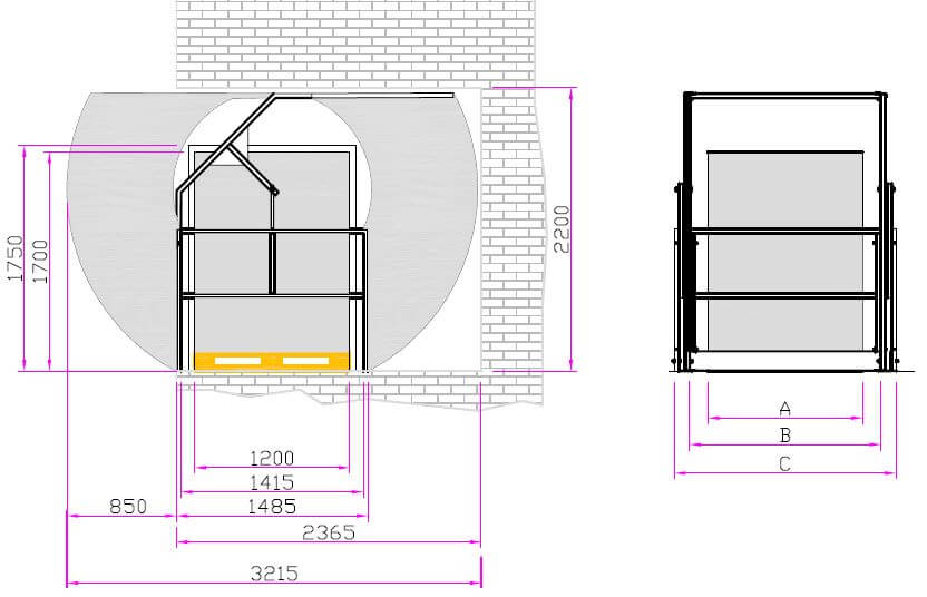 Ecluse ECO DIPLEX dimensions